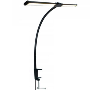 Lampka na Biurko z Podwójną Głowicą i Regulacją Barwową