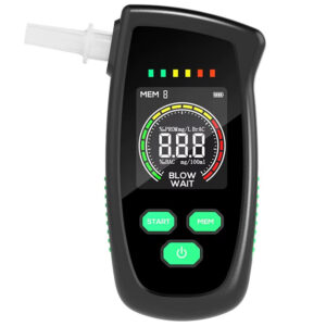 Alkomat Elektrochemiczny Cyfrowy Precyzyjny 5 x Ustnik