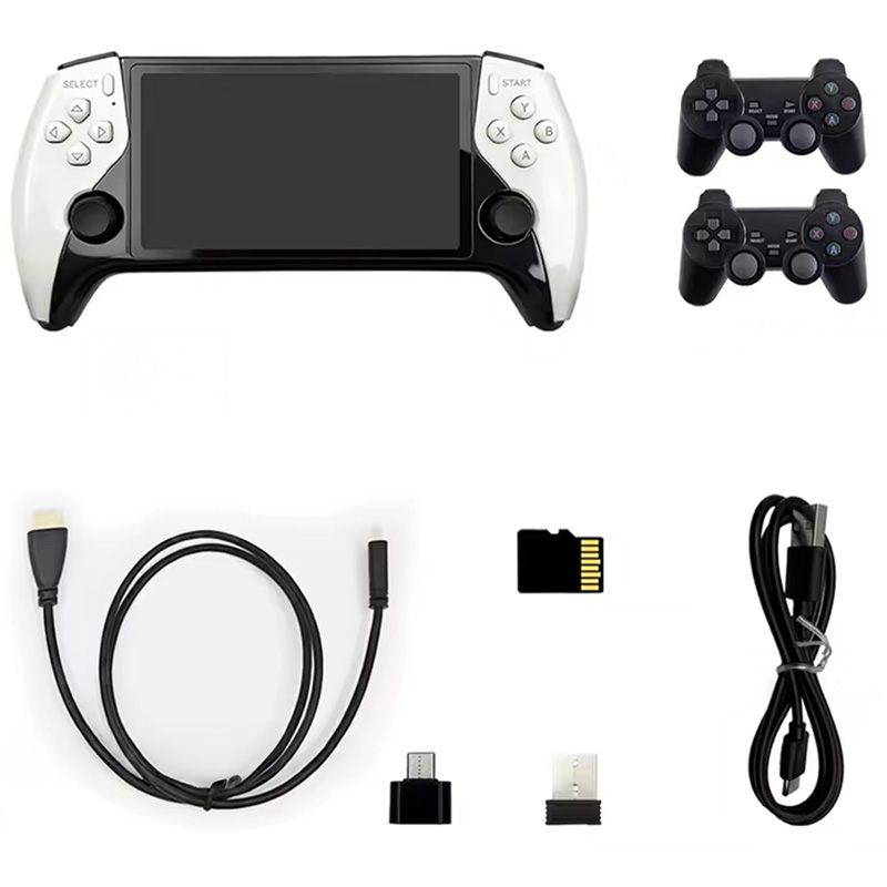 konsola + 2 czarne pady