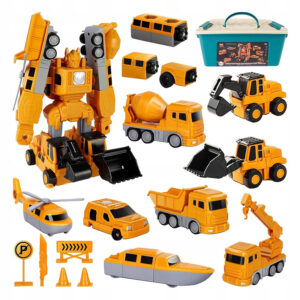 Klocki Konstrukcyjne Magnetyczne Zestaw Małego Inżyniera